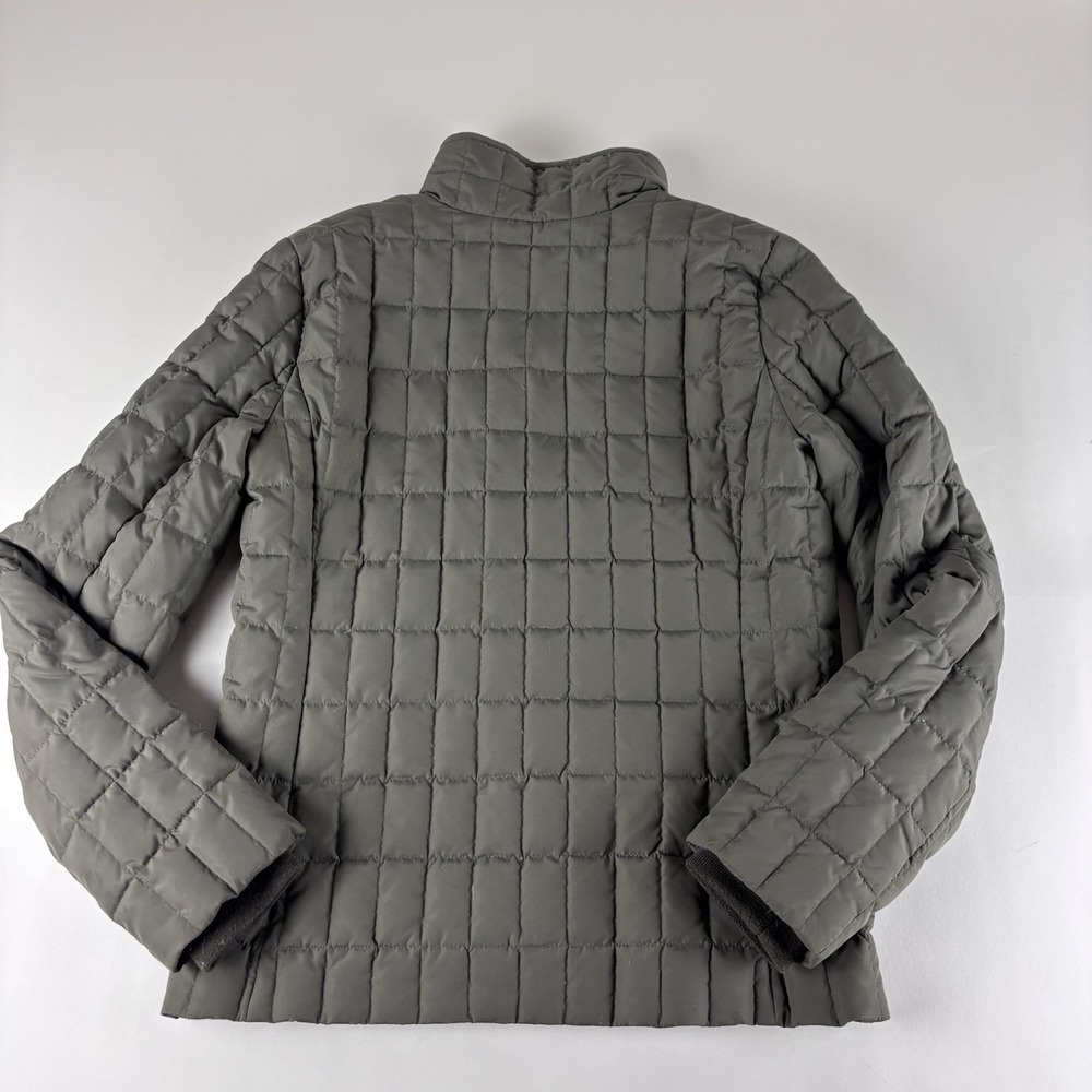 J. Crew Women's Olive Green Quilted‎ Down Filled Jacket Womens XS - Picture 6 of 13